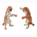 Gift Early Education Teaching Toy Lifelike Tiger Models Wild Animal Figurines Tigress With Cub Simulation Wildlife. 