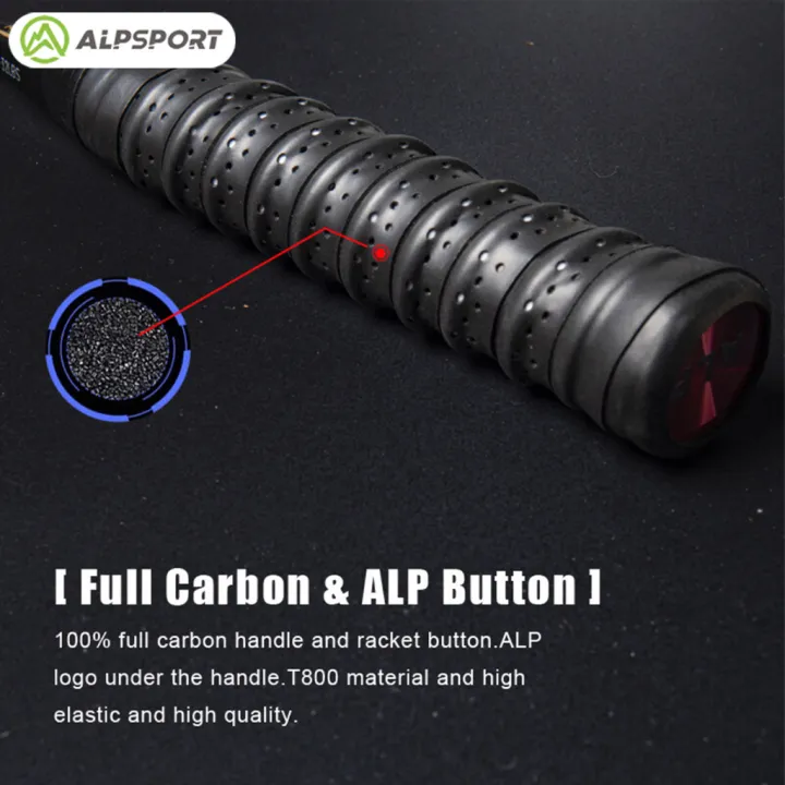 ALPSPORT%20RR%20Badminton%20Racket%204U%20G5%20%20100%25%20Original%20Design%20Full%20Carbon%20Fiber%20Strung%20With%20Free%20String%20Grips%20Professional%20Offensive%20Type%20Black%20Reket%20Pro%20Racquet%20Sports%20-%20Image%208