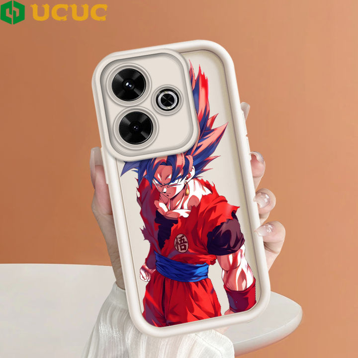 UCUC%20for%20Redmi%2013%20Xiaomi%20Poco%20M6%204G%20Back%20Cover%20Dragon%20Ball%20Goku%20Ladder%20Camera%20Soft%20Rubber%20Protection%20Phone%20Case%20-%20Image%202