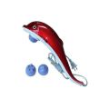 Vibrating Heat Full Body Dolphin Massager (Multicolour). 
