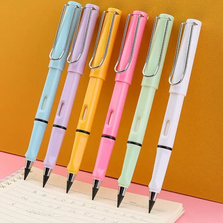 5PCS%20Inkless%20Pencils%20Eternal%20Portable%20Reusable%20Erasable%20Metal%20Writing%20Pens%20With%20Eraser%20-%20Image%208