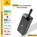 Mypower 50000mah Powerbank | Fast Charging Power Bank| QC 3.0 | PD| 22.5Watt| 6 ports| High Battery Capacity | Universal compatibility| 2 way charging | ChargeSafe Technology |1 year warranty | M512. 