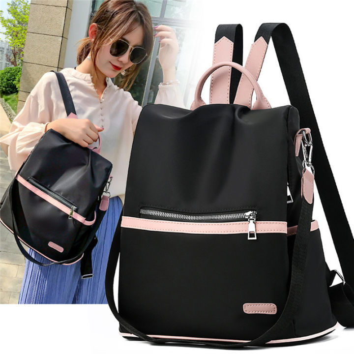 Handbag%20Nylon%20Waterproof%20Ladies%20Casual%202024%20Oxford%20Backpack%20Black%20Luxury%20School%20Bag%20For%20Teenage%20Girls%20High%20Quality%20Fashion%20Travel%20-%20Image%203