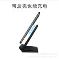 Cross-border new 15W wireless charger desktop vertical mobile phone holder wireless fast charger can print logo. 