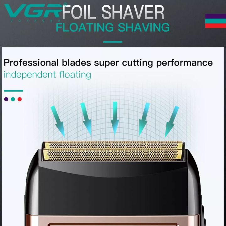 VGR%20V-331%20Professional%20Men's%20Shaver%20IPX4%20Fully%20Waterproof%20Rechargeable%20Shaver%20Runtime%2050%20minutes%20-%20Image%203