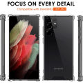 Samsung Galaxy S22 Ultra Case, Clear Protective Cell Phone Cover Shockproof with Transparent Slim. 