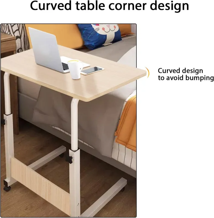 NepLiving%20Mobile%2065-95cm%20Lift%20Folding%20Computer%20Desk%20Study%20Table%20Height%20Adjustable%20Computer%20Desk%20Lap%20Bed%20Tray%20Standing%20Furniture%20-%20Image%202