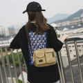 2023 Bag Fashion Function Canvas Bag Summer MANJH Casual Little Ladies New Postman High Quality Girls Shoulder Bag. 