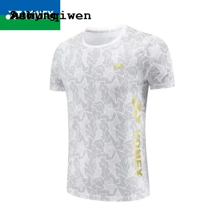 Ashunqiwen%20Sutuiying%20YONEX%20badminton%20wear%20men's%20and%20women's%20sports%20running%20quick%20dry%202025%20New%20short%20sleeve%20shirt%20T-shirt%20tennis%20clothes%20table%20tennis%20clothes%20-%20Image%204