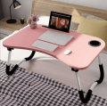 Foldable Laptop and Study Table, Portable, Multicolor, Engineered Wood. 