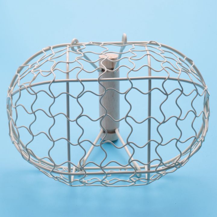 CGearuppt%20Wooden%20Handle%20Metal%20Retro%20Basket%20Portable%20Multi-Function%20Vegetable%20Fruit%20Egg%20Groceries%20Practical%20Storage%20Basket%20Organizer%20White%20-%20Image%203