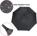 Large Golf Umbrella Windproof Extra Large, Automatic Open Double Canopy Vented Oversized Adult Umbrella for Rain and Wind. 