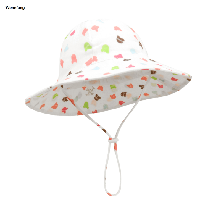 Wenefang%20Newborn%20Boys%20Girls%20Bucket%20Hat%20Summer%20Kids%20Toddler%20Panama%20Cap%200%20to%20%E3%80%902025%20Version%E3%80%91%2048%20Months%20Soft%20Cotton%20Baby%20Sun%20Hat%20flower%20printing%20Cute%20Bunny%20-%20Image%206
