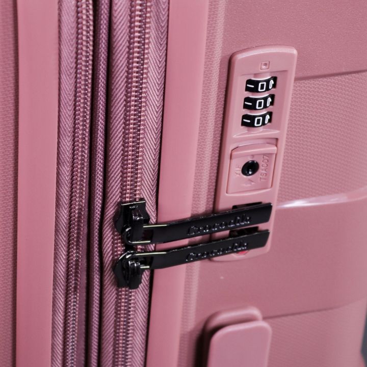 Crocodile%20%7C%203Pcs%20Set%20(28%20Inch)%20%7C%20Peach%20%7C%20100%25%20Polypropylene(PP)%20%7C%20Expandable%20%7C%202101%20%7C%20Anti%20Theft%20%7C%20TSA%20Lock%20-%20Image%205