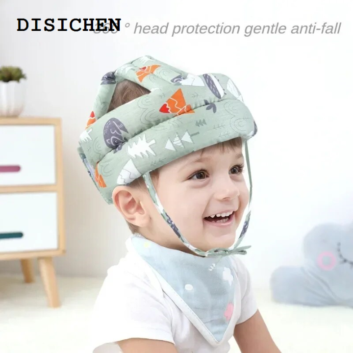 DISICHEN%20Luxury%201%20PCS%20Baby%20Safety%20Helmet%20Head%20Protection%20Hat%20Toddler%20Walk%20Crash%20Cap%20Adjustable%20Protective%20Headgear%20-%20Image%203