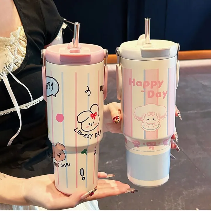 Portable%20900ML%20Thermal%20Mug%20With%20Straw/Handle%20Large%20Capacity%20Straw%20Cup%20201%20Stainless%20Steel%20Vacuum%20Cup%20-%20Image%206