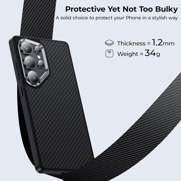 BENKS%20Kevlar%20Case%20for%20Samsung%20S25%20Ultra%20Case%20Armor%20Pro%20600D%20(%20Military%20Grade%20Protective%20)%20-%20Image%207