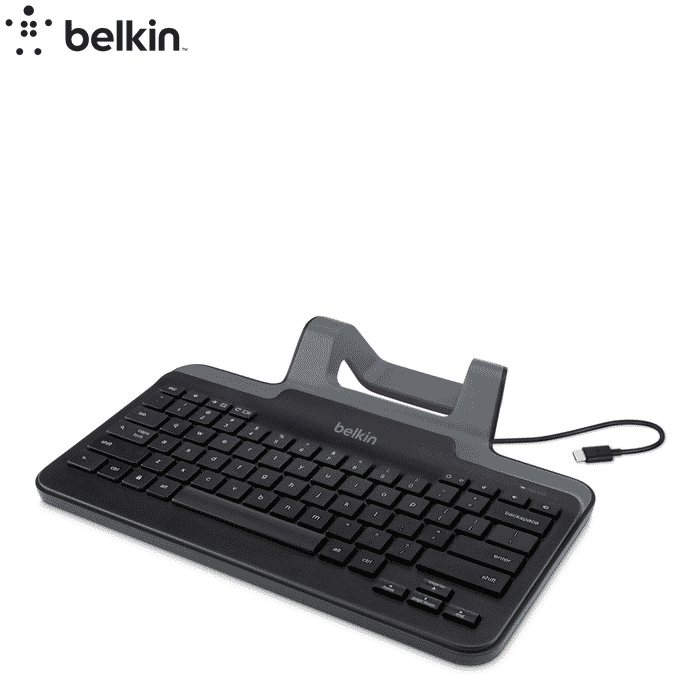 Belkin Wired Tablet Keyboard with Stand - EvoStore