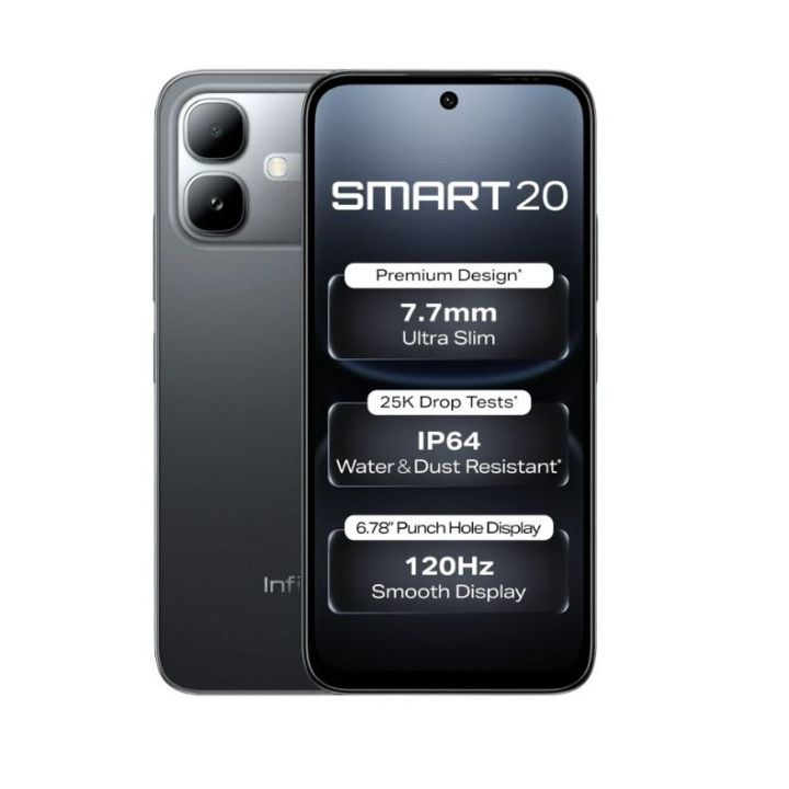 Infinix%20Smart%2020%204G%20Smartphone%204GB%20RAM%2064GB%20Storage,%206.6%C3%A2%E2%82%AC%C2%9D%20HD+%20Display,%205200mAh%20Battery,%20Dual%20SIM%20-%20Image%203