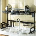 Single Layer Dish Drainer Holder Stainless Steel Kitchen Rack. 