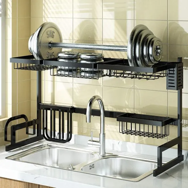 Single%20Layer%20Dish%20Drainer%20Holder%20Stainless%20Steel%20Kitchen%20Rack%20-%20Image%203