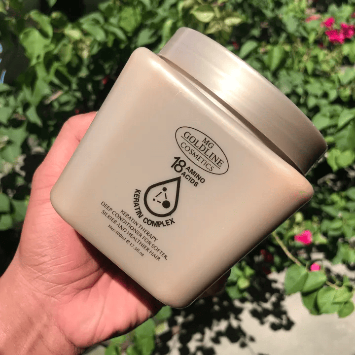 MG%20Goldline%20Cosmetics%2018Amino%20Acids%20Keratin%20Therapy%20Complex%20For%20Deep%20Conditioner%20For%20Softer,%20Silkier%20And%20Healthier%20Hair%201000Ml%20-%20Image%202