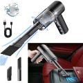 Durable Portable Wireless Car Vacuum Cleaner Dual Use Strong Suction Handheld Auto Vacuum 120W High Power Cordless Cleaner Car Cleaning Tool. 