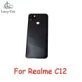 For OPPO Realme C12 RMX2189 Back Battery Cover Rear Panel Door Housing Case Repair Parts. 