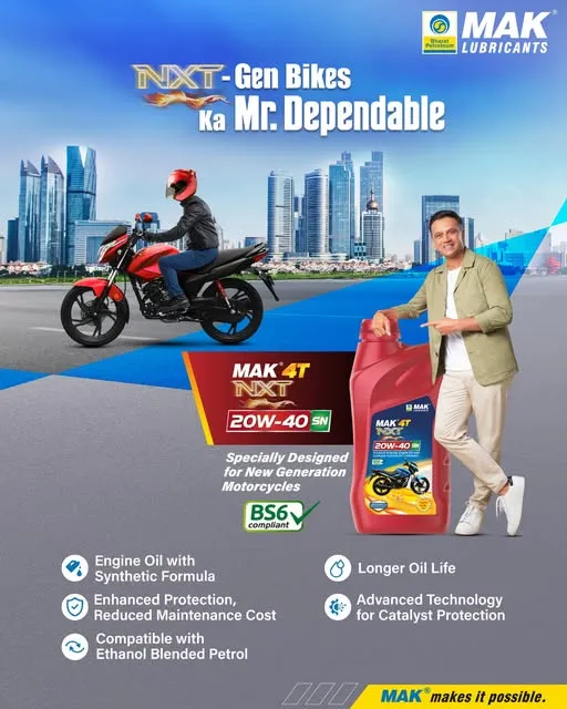 MAK%204T%20NXT%20%7C%20Exceeds%20API%20SN%20JASO%20MA2%20%7C%20Advanced%20Synthetic%204-Stroke%20Engine%20Oil%20for%20BS-6%20Motorcycles%20(1L)%20-%20Image%207