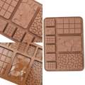 9 IN 1 Bar Mold Candy Mould Pralines Caramels Kitchen Gadgets Chocolate Molds Fondant Cake Decoration Tools. 