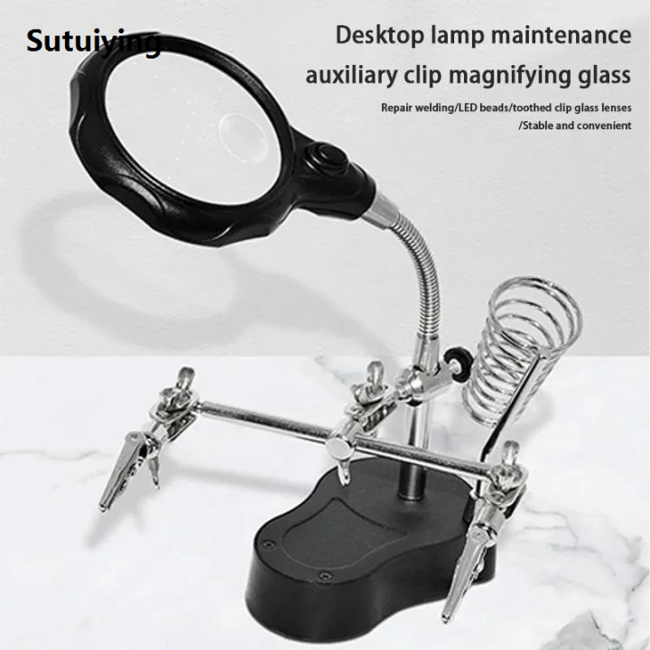 Sutuiying%201%20Set%20Repair%20Auxiliary%20Strap%20Light%20Magnifying%20Glass%20Mobile%20%E3%80%902025%20Version%E3%80%91%20Phone%20Motherboard%20Digital%20Device%20Maintenance%20Tool%20Table%20-%20Image%203