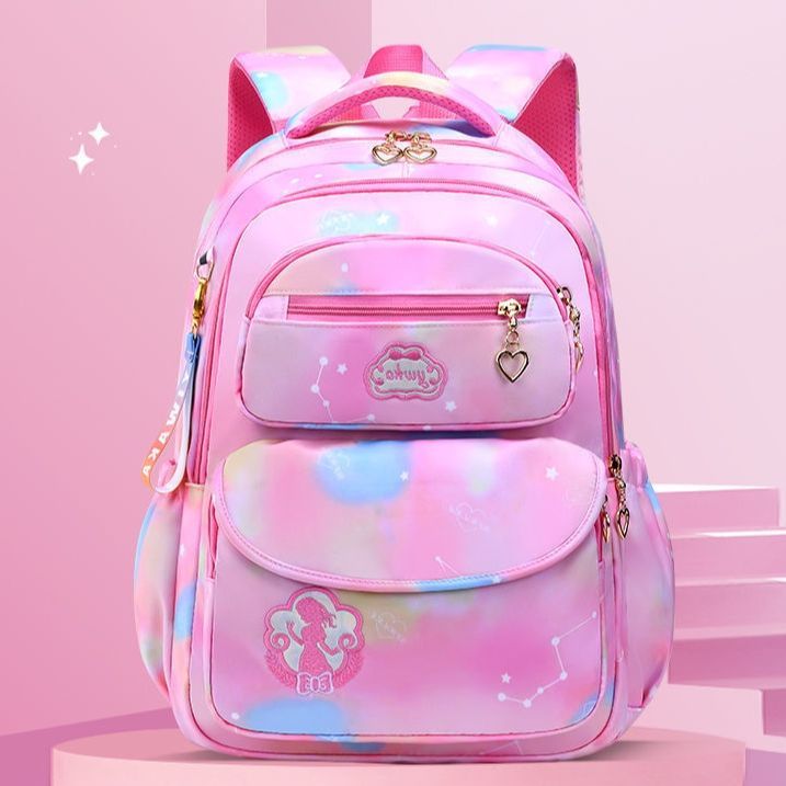 Large Capacity Double Shoulder School Bag Backpack Suitable For Girls ...