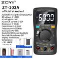 ZT-102A Digital multimeter auto ranging Multimeter Smart+Automatic Range 6000 Counts multimeter diode. 