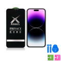 XMart Apple iPhone 14 Pro Max Privacy Original Tempered Glass Screen Protector. 