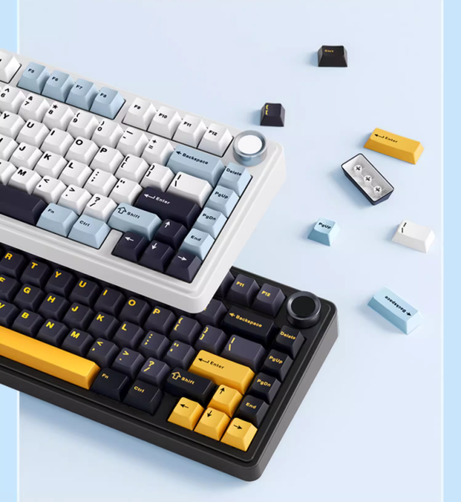 AULA%20F75%2075%25%20Hot%20Swappable%20Wireless%20Gaming%20Mechanical%20Keyboard,%20Gasket%20Mount,%20PBT%20Keycaps,%20Pre-lubed%20Switches,2.4GHz/USB-C/BT5.0%20RGB%20Backlit%20-%20Image%202