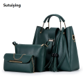 Sutuiying ⭐READY STOCK⭐ ❃iFashion Women 3 In 1 Fashion Sammi Shoulder Handbag Bargain price Set Ladies Sling Tote Bag Wanita Bags Silang Tangan Sandang 1015♒. 