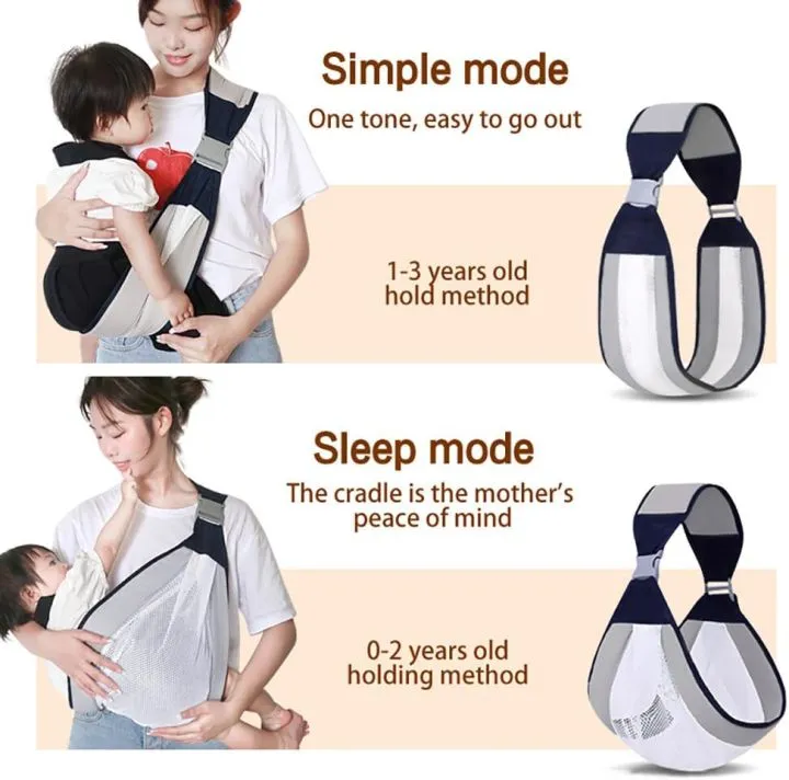 Baby%20Sling%20Carrier%20Newborn%20To%20Toddler%20Up%20To%2014%20kg,%20Lightweight%20,%20Adjustable%20Baby%20Wrap%20Hip%20Seat%20Carrier%20-%20Image%202