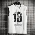 2025 Summer Men's Clothing Running Vest Men Bodybuilding Sweat Shirts Outdoor Gym Clothing Cycling Sports Wear Tank Top Men. 