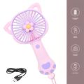 Mini Fan | Cute Kipas Portable Handheld Hello Kitty Mini Fan | USB Rechargeable. 