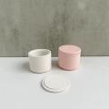 Ornaments Storage Tank Silicone Mold DIY Small Round Plaster Candle Jar Cup Mold Silicone Mold Cement for Plaster Cement Drop Glue Resin Molds Home Decor Ornaments. 