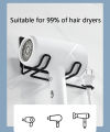New style Household curling iron organizer Saili [Dreamng Store] Free hair dryer rack storage rack bathroom set. 