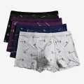 Pack Of 4 Men Unlock Boxer Briefs Underwear Multi-color. 