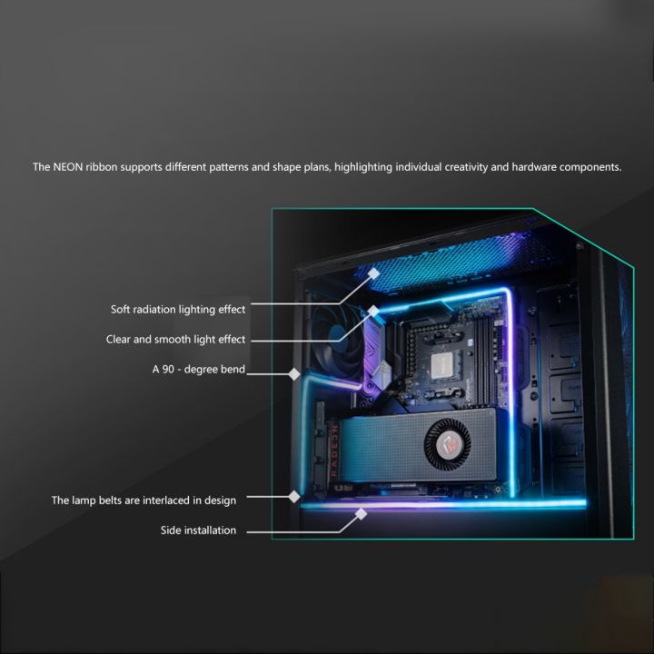 FORIDE%20ARGB%20LED%20Strip%20for%20PC%20Computer%20Case%20+5V%203Pin%20ARGB%20Magic%20Color%2019%20Dynamic%20Modes%2038%20LEDs%20-%20Image%202