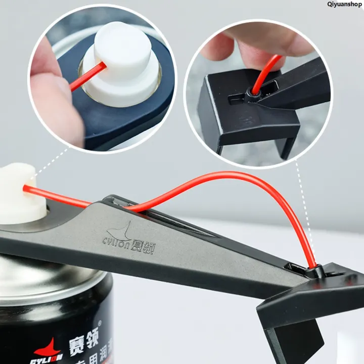 Qiyuanshop2025%20New%20Fast%20Motorcycle%20Chain%20Lube%20Oiler%20Tool%20Mess-Free%20Chain%20Wax%20Bike%20Chain%20Cleaner%20Tool%20Lubricant%20Straw%20Holder%20Positioner%20Applicator%20-%20Image%202