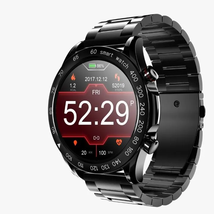 HiFuture Go Pro Smartwatch | Bluetooth Calling Features | 3 ATM Water Resistant | 20 Days Battery Backup | Stainless Steel Strap - LanizHub