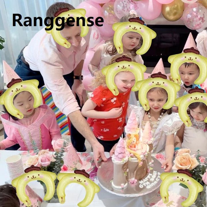 Ranggense%20Hot%20Selling%2010/20pcs%20Pudding%20Dog%20Kuromi%20KT%20Cat%20Melody%20Headwear%20Balloon,%20Wearing%20Birthday%20Party%20Decoration%20on%20the%20Head%20-%20Image%203