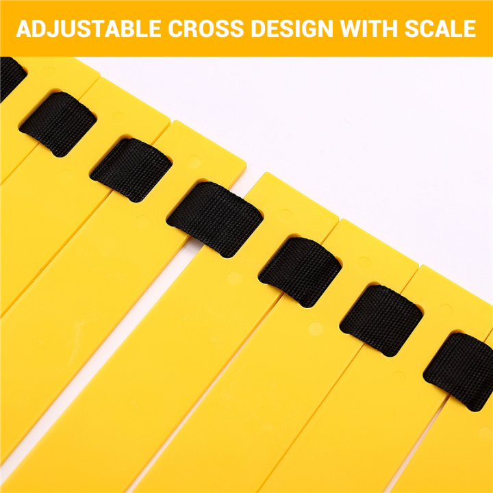 JAERBEE%20Sports%20Speed%20Agility%20Training%20Set%2010%20Disc%20Cones%20and%20Agility%20Ladder%20for%20Football%20Basketball%20Rugby%20Track%20-%20Image%205