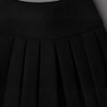 Spring Autumn 2024 High Waist High Waist Pleated Skirt Little Black Skirt Upskirt Skirt Women's Stretch Korean Version Puffy Hakama. 