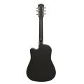 Medellin 38” Acoustic Guitar with Matt finish (Black). 