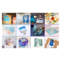 Resin Molds Silicone Kit 12PCS White Epoxy Resin Molds Resin Mold Including Pen Container, Tray, Love, Round. 